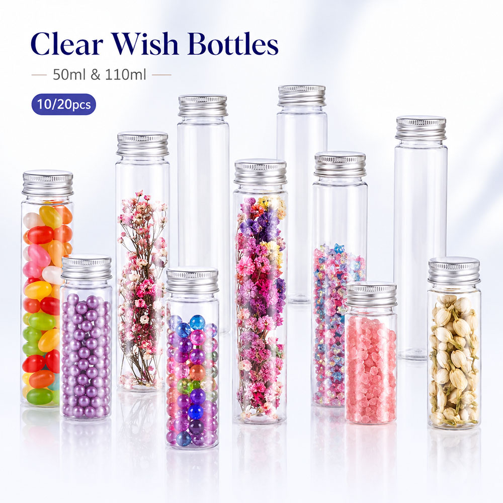 Wedding Decoration Supply - 20 Stuks 50 Ml/100 Ml Clear
