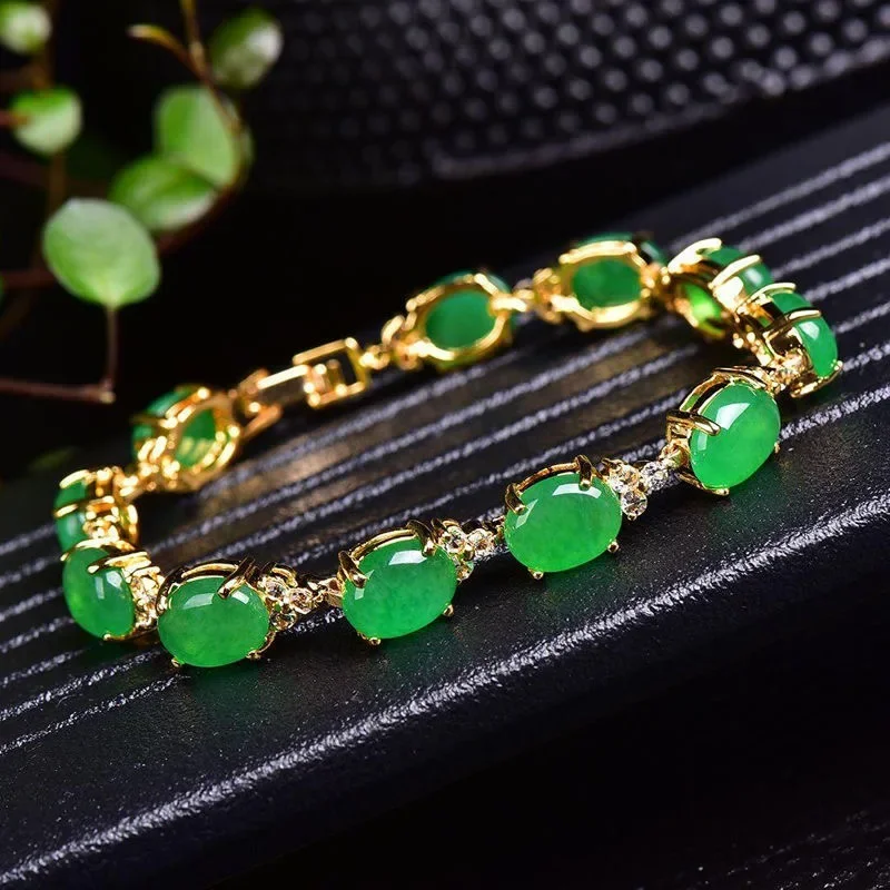 Wedding Yes - Natuurlijke Groene Jade Agaat LIEFDE Kralen