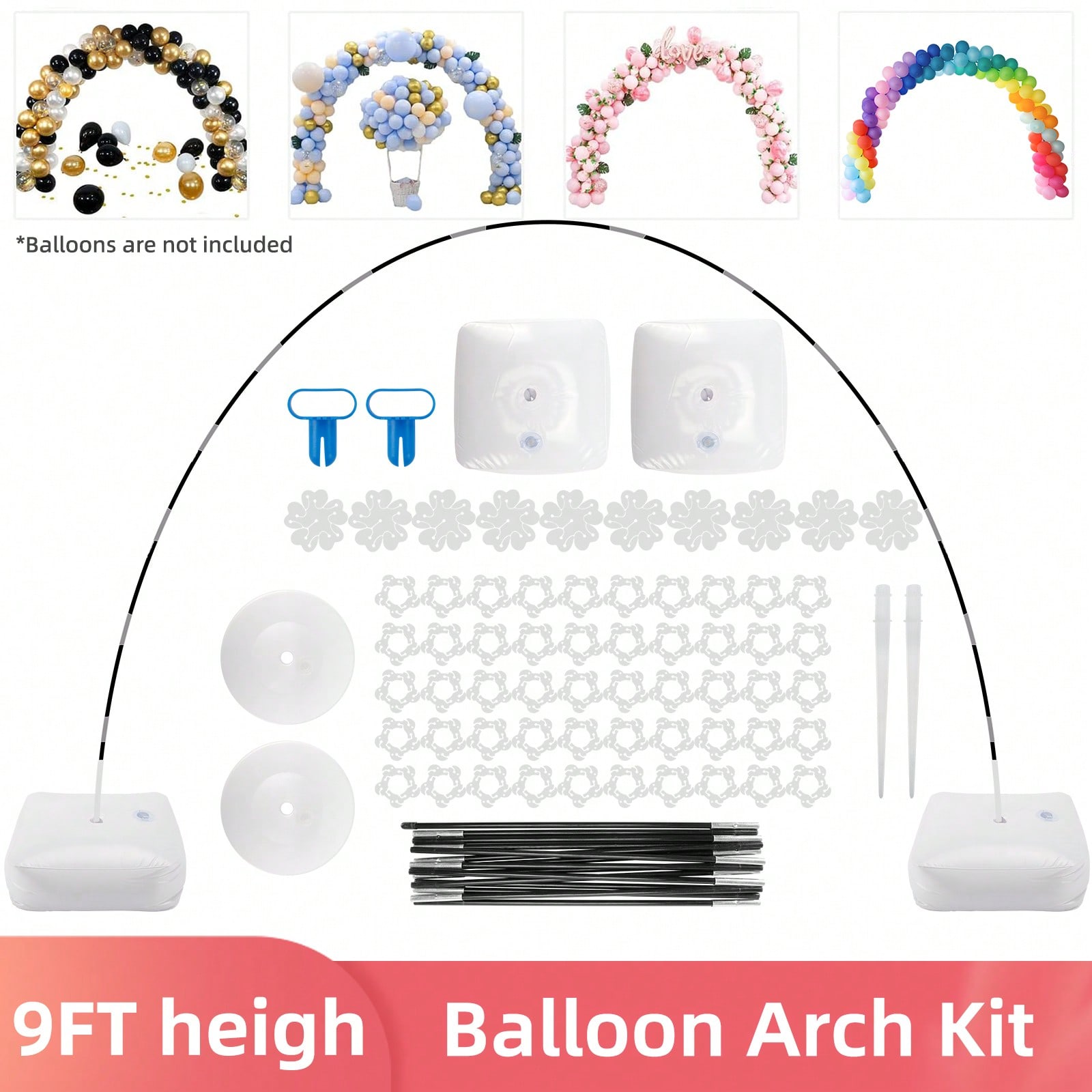 Wedding Balloon Arch - 1 Set Ballonboogstandaardset, 120