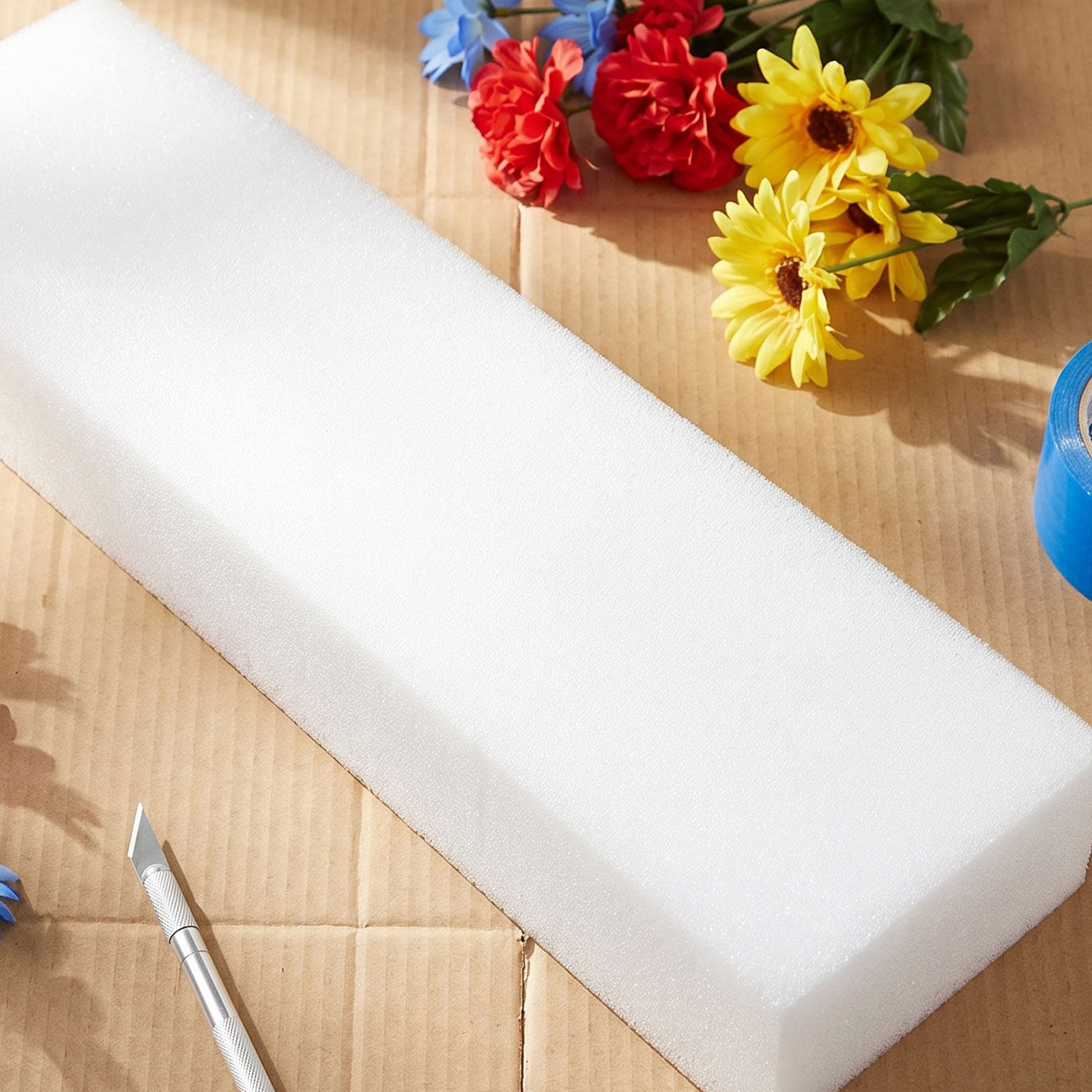 Wedding Support - 4 stuks bloemschuimblokken voor ambachten, fijne