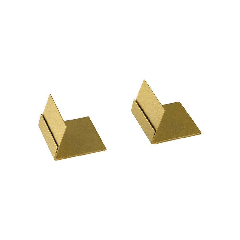 Table Number Gold - Tafelnummerhouders Metalen Naamkaartclip Stand Goud Duurzame