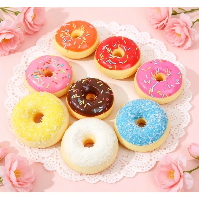 Wedding Qq - QQ Donut Squishy langzaam terugverende 7cm