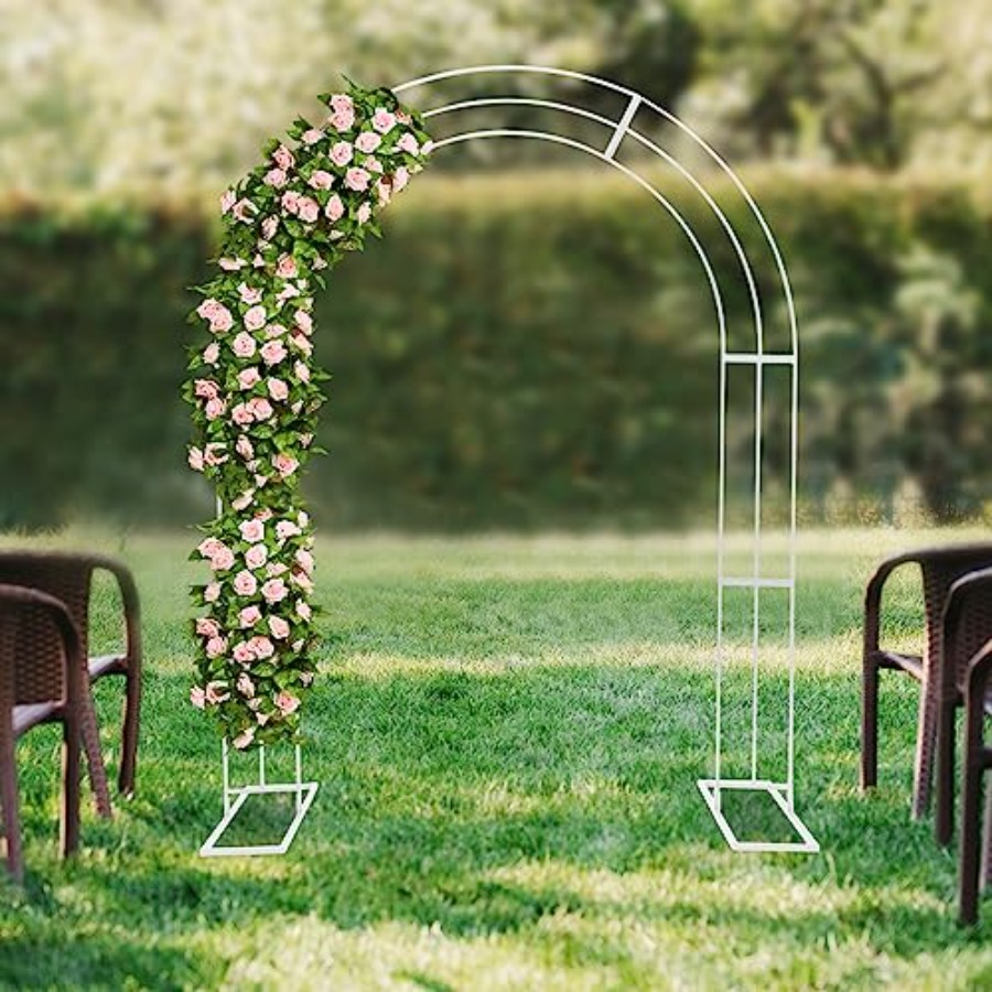 Metalen tuinboog voor bruiloft - Wedding Balloon Arch recensie en prijs
