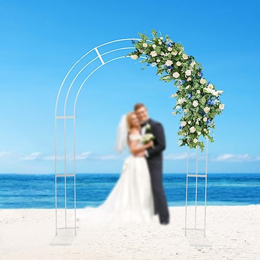 Metalen tuinboog voor bruiloft - Wedding Balloon Arch recensie en prijs