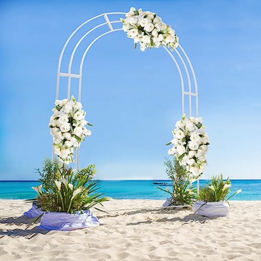 Metalen tuinboog voor bruiloft - Wedding Balloon Arch recensie en prijs