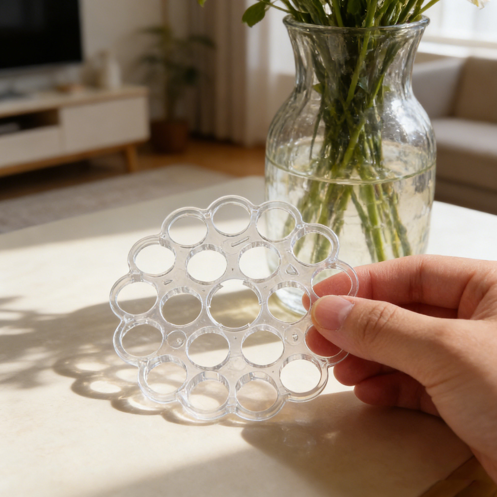 2 stuks bloemstukhouder, trans - Wedding Support recensie en prijs