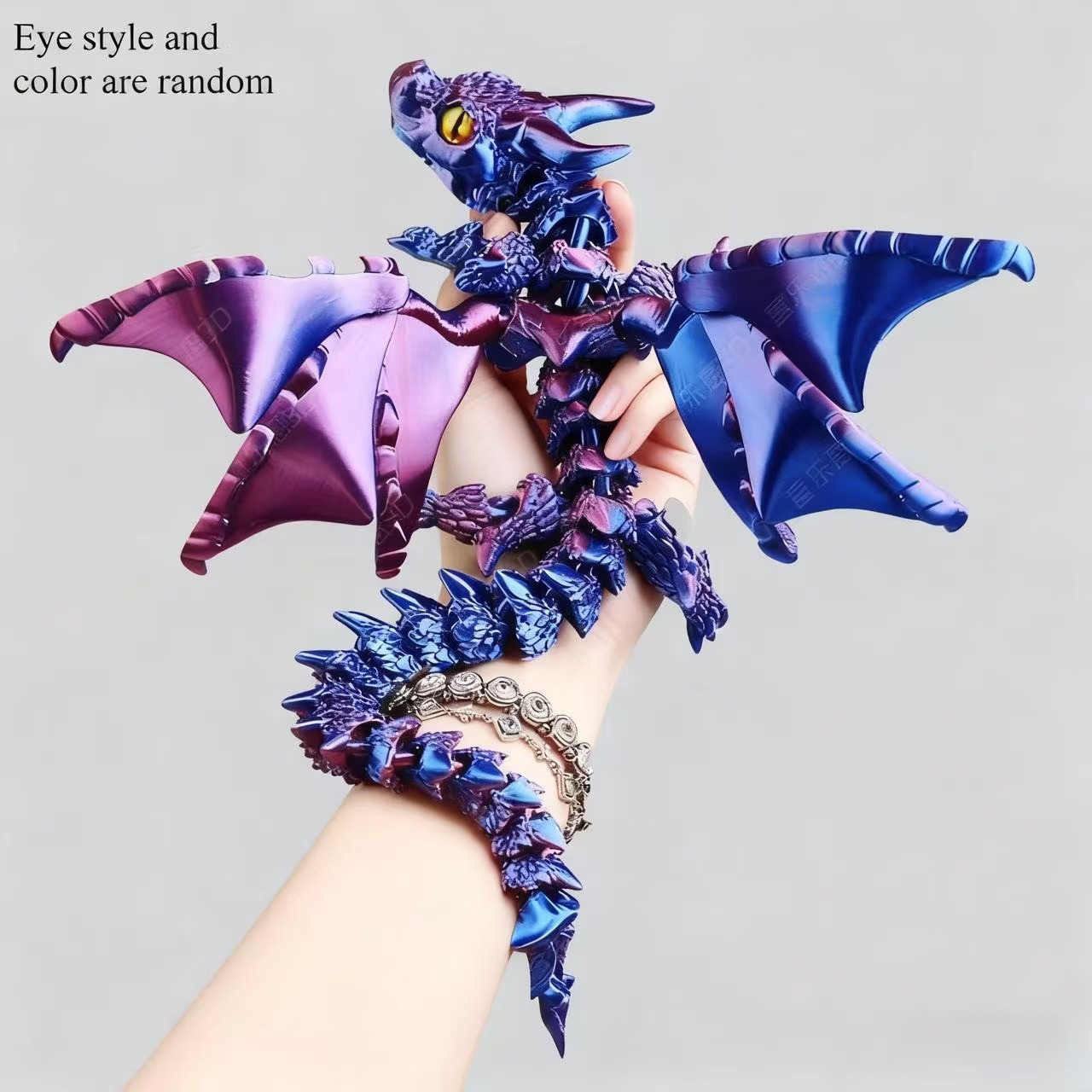 3D-geprinte wyverndraak met vl - Wedding Yes recensie en prijs