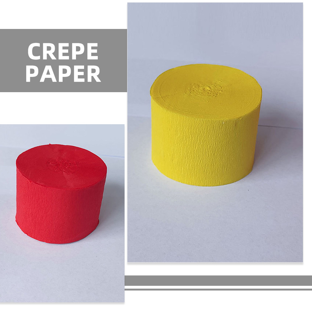 6 rollen crêpepapier, meerkleu - Wedding Decoration Supply recensie en prijs