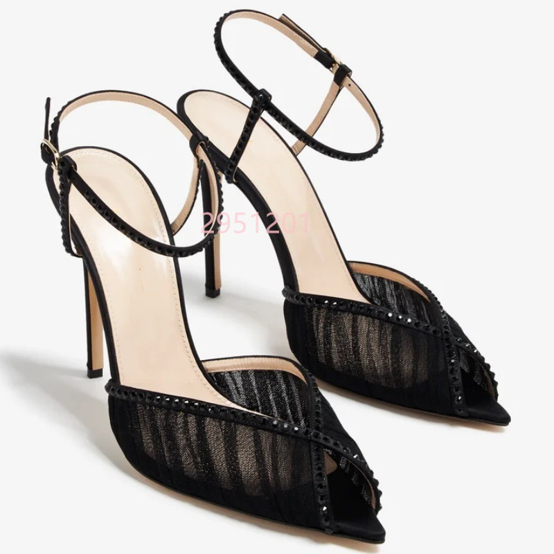 Peep Toe Mesh Pompen Gespen Ba - Wedding Super recensie en prijs