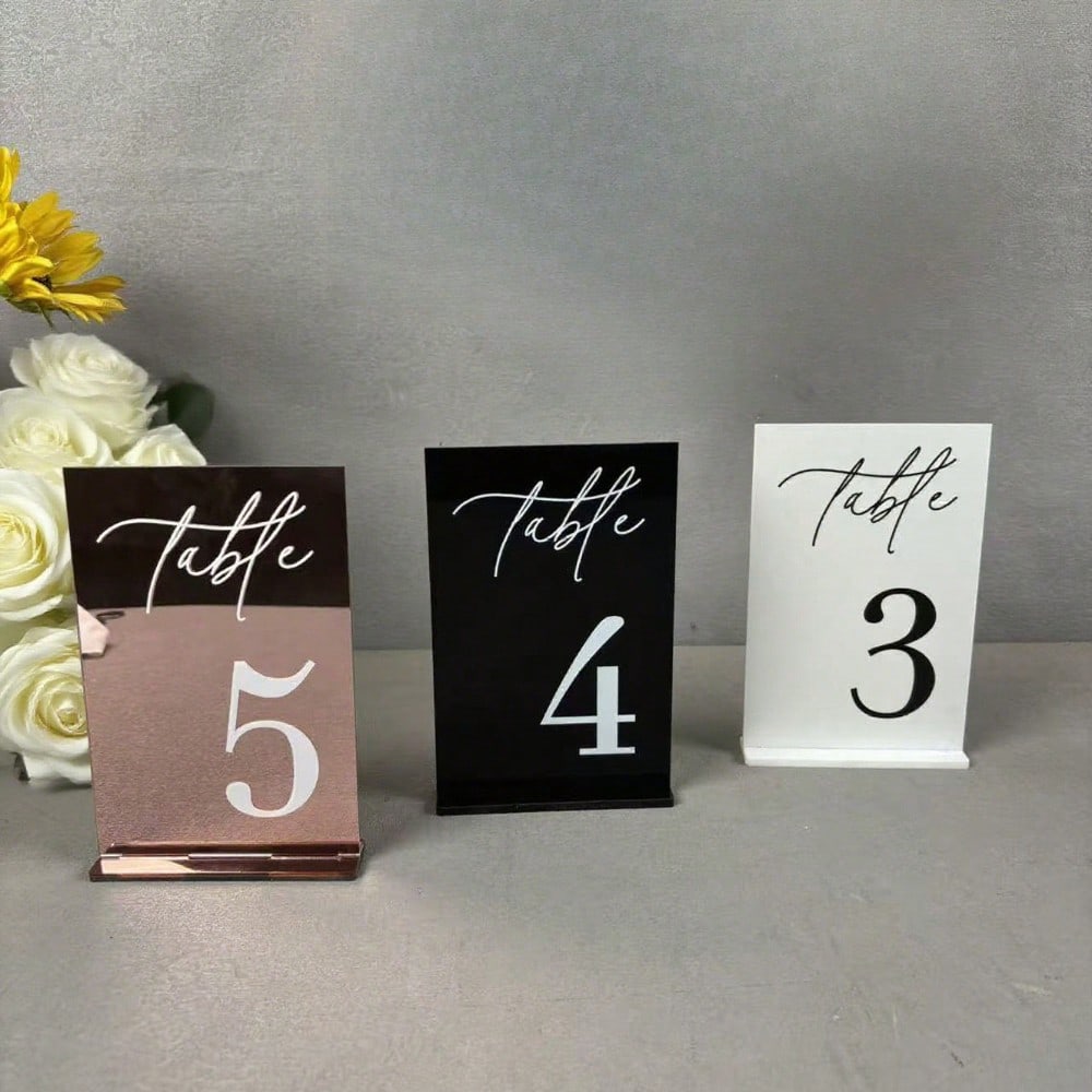 Gouden Acryl Spiegel Nummer Ta - Table Number Gold recensie en prijs