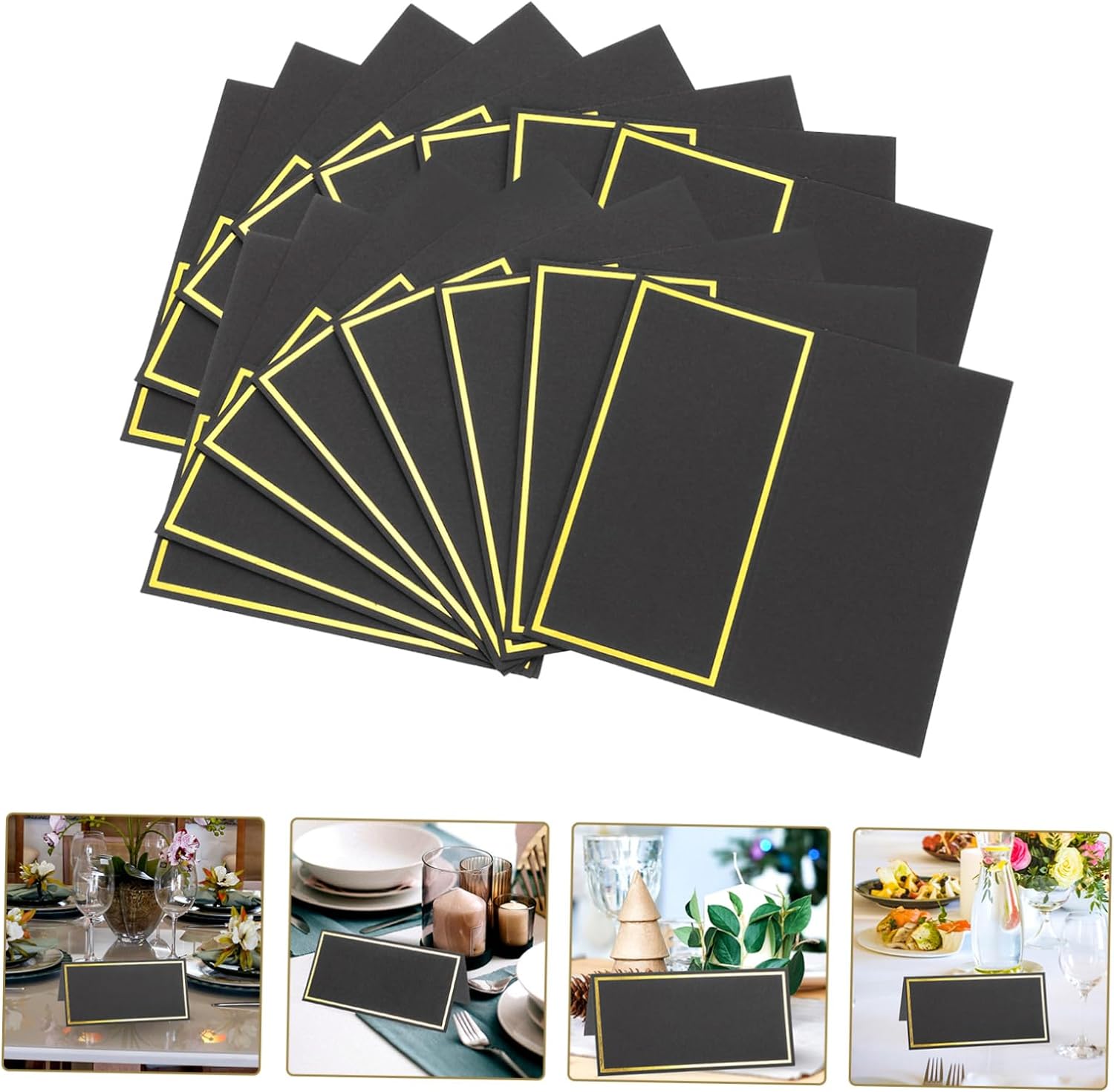 10/20/50 Stuks Zwart Goud Naam - Table Number Gold recensie en prijs